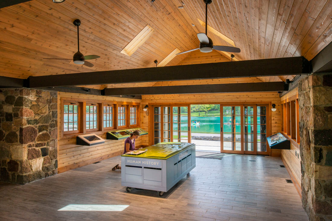 Education center classroom