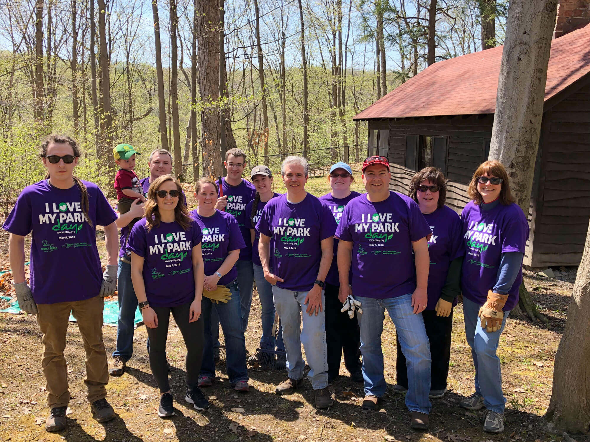 Beardley Architects group photo volunteering