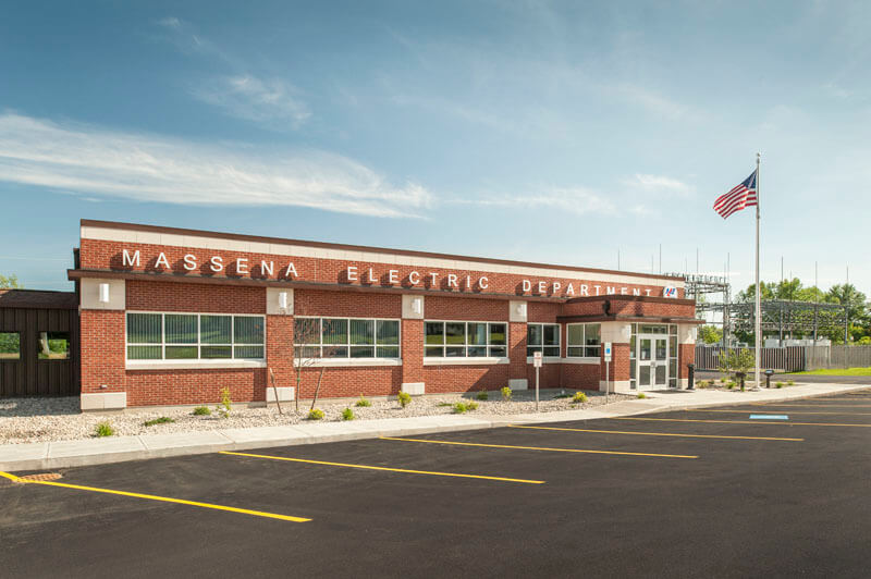 Messena Electric Department exterior view