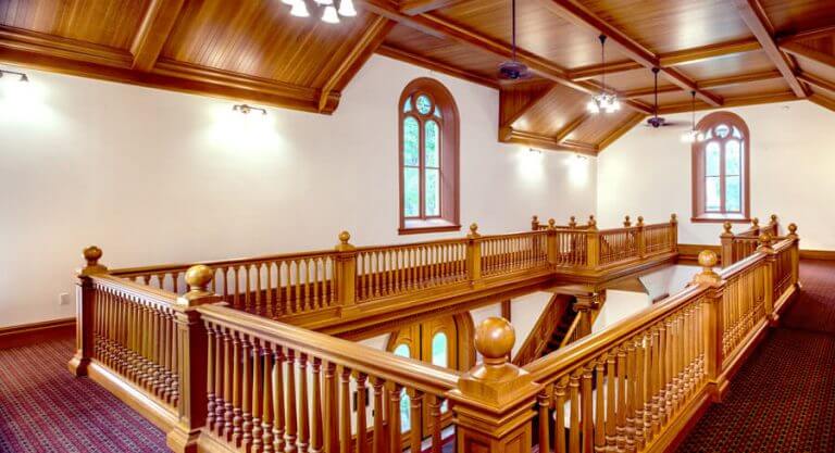 St. Lawrence University Herring Meeting room second floor landing