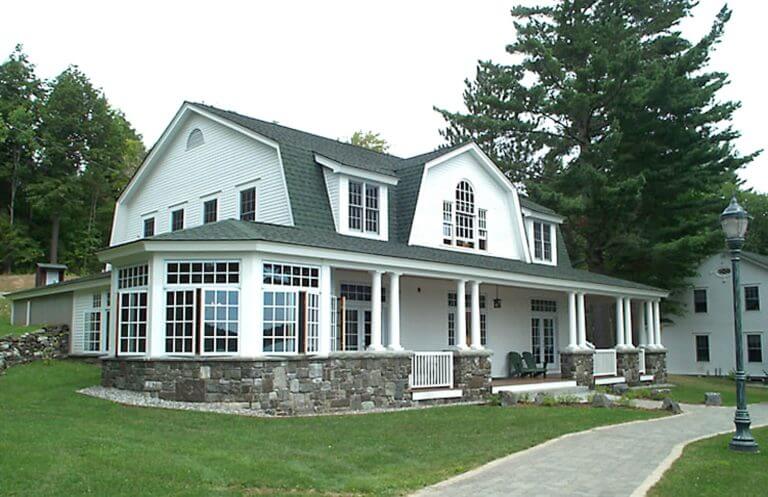 Paul Smiths College Admissions Center exterior view