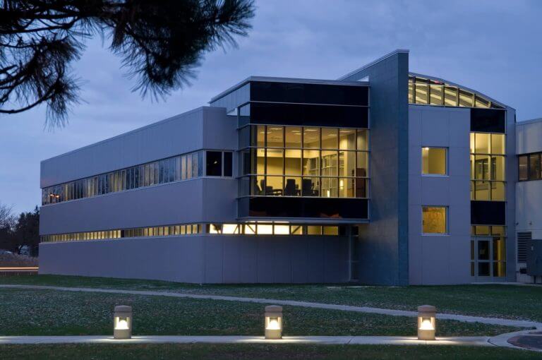 Latham Armory exterior view