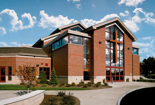 exterior design of chapel