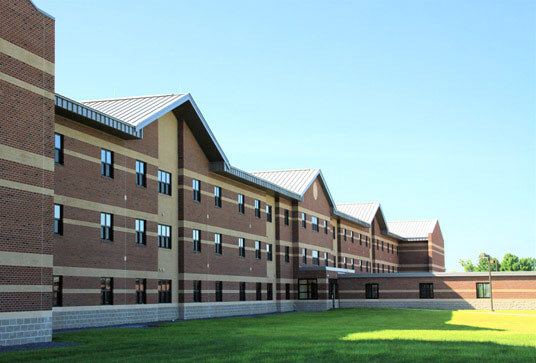 exterior of Fort Drum Warrior-in-Transition Barracks