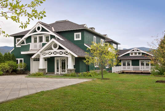 custom designed lake placid camp