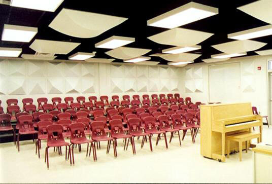 award winning middle school music room design