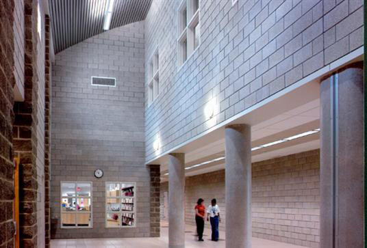award winning interior middle school design