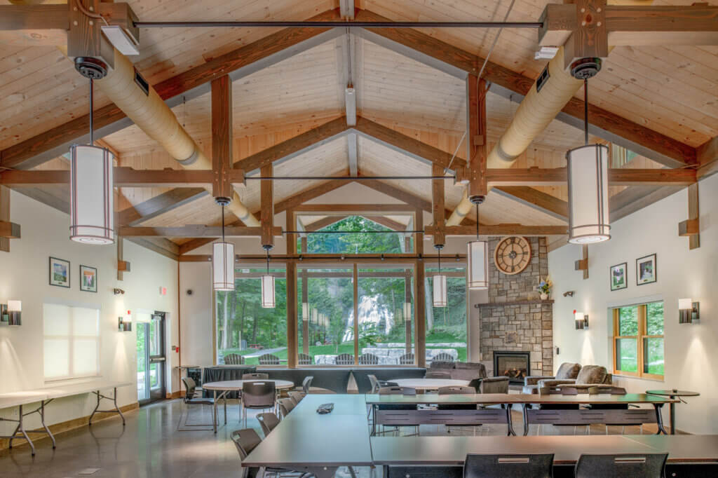 Delphi Falls Cascades Hall